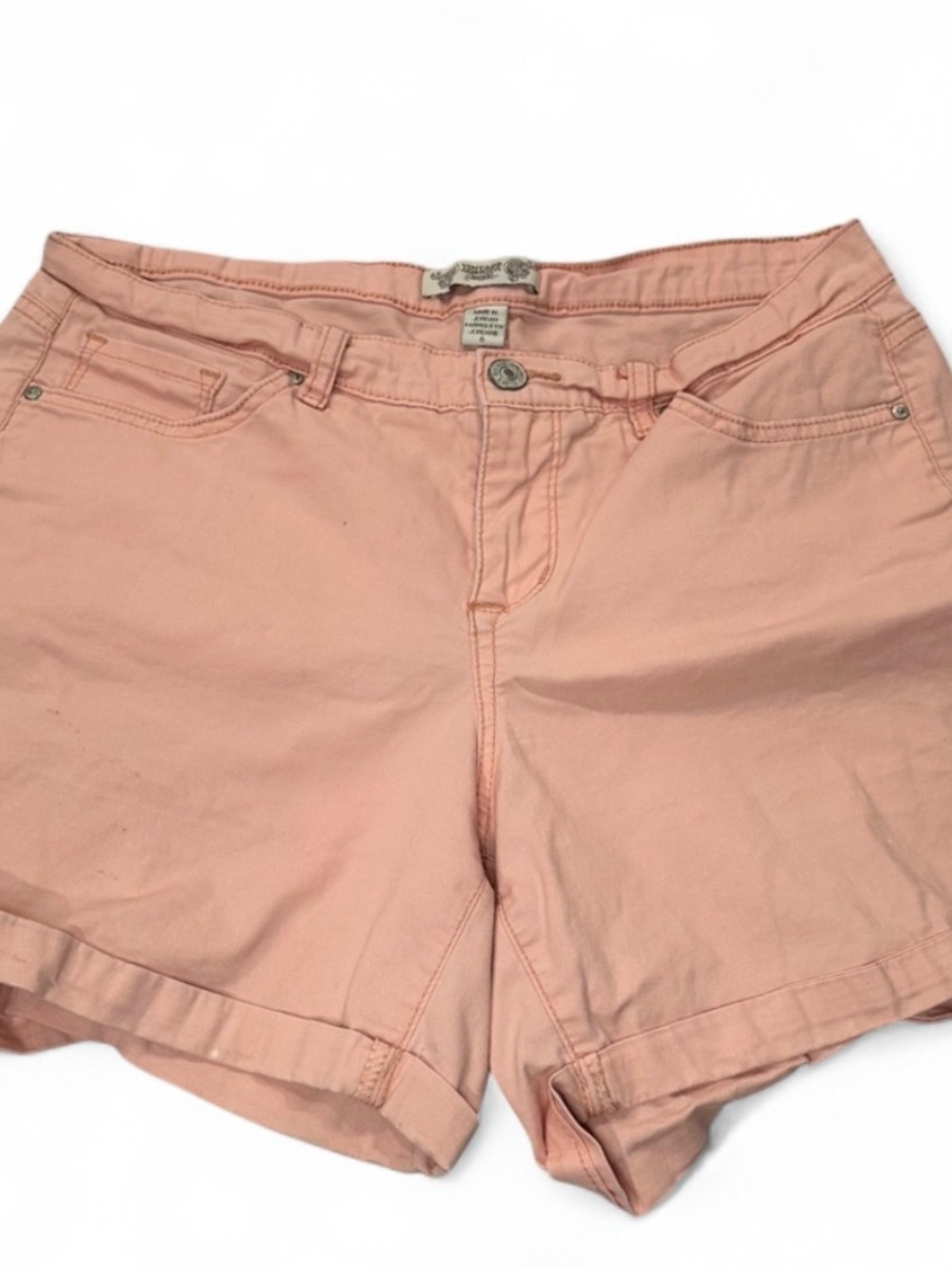 Vintage America Blues Women's Pink Cotton Shorts
